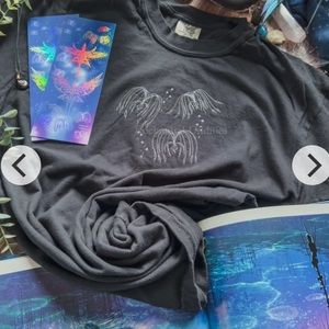 Sacred Seeds Embroidered Tee Large Enchanted Oddities